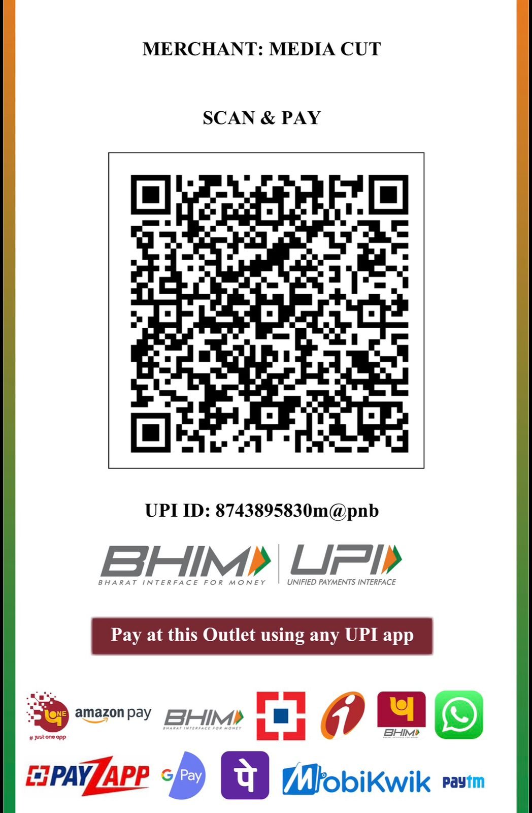 UPI QR Code